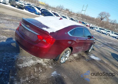 2017 Chevrolet Impala 1Lt z USA, uszkodzony, nr VIN 2G1105S35H9182149
